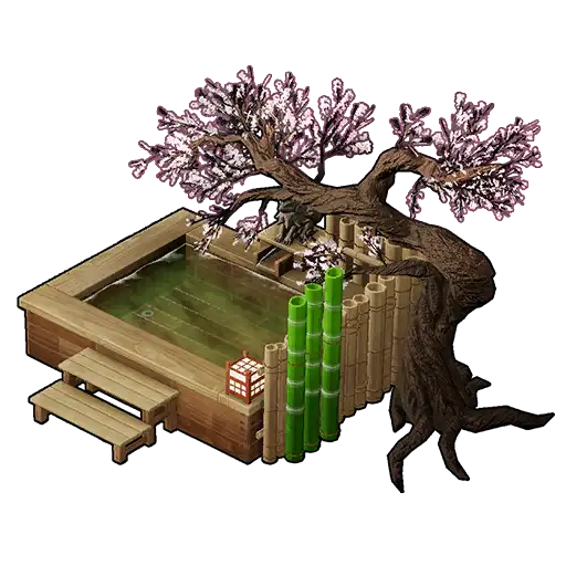 Japanese-Style Hot Spring