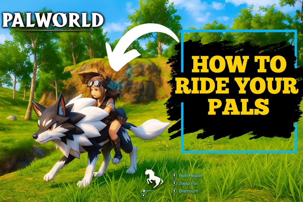 Riding Pals in Palworld