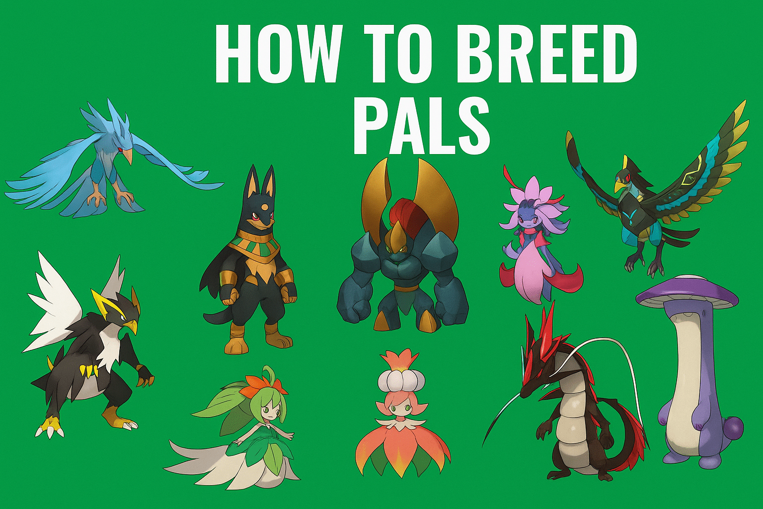 Palworld How to Breed Pals