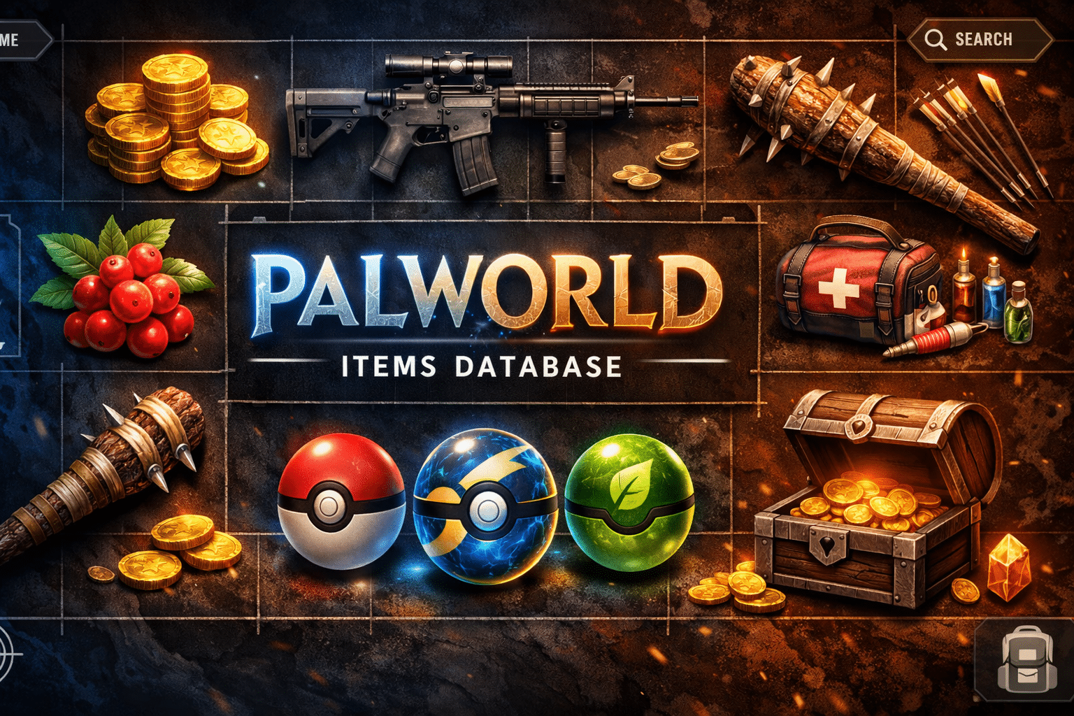 Palworld game items